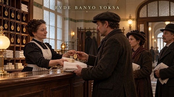 Evde banyo yoksa