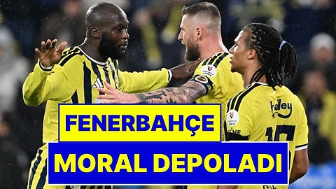 Fenerbahçe Kadıköy'de Moral Depoladı: Kanarya, Alanyaspor'u 3-0'la Geçti