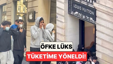 Fransa'daki Eylemlerde Öfke Paris'ten Marsilya'ya Lüks Mağazalara Yöneldi