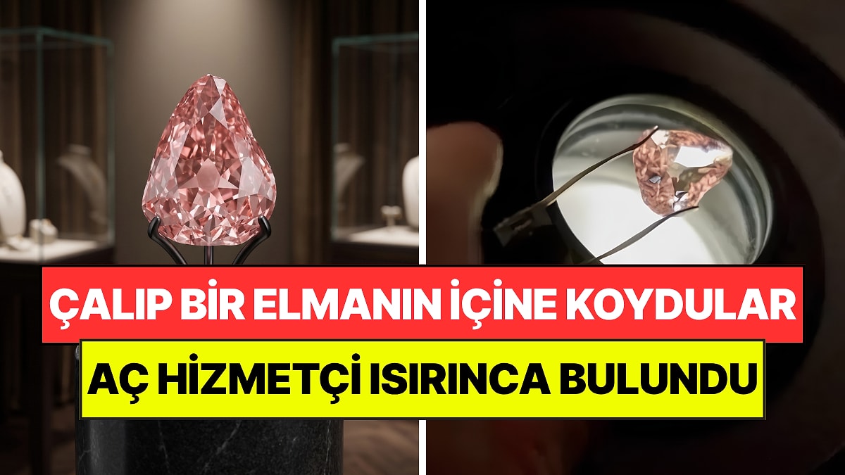 Çaldıkları Pembe Elması Bir Elmanın İçine Saklamışlardı: Aç Hizmetçi Isırınca Bulundu