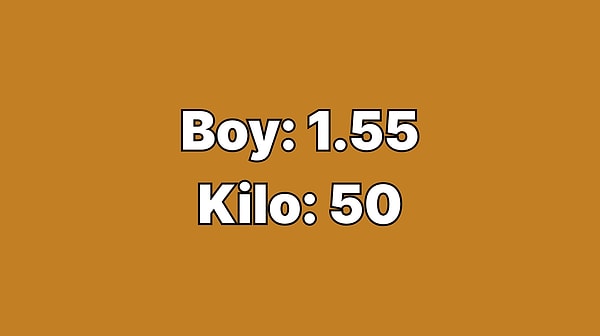 Boy 1.55 Kilo: 50