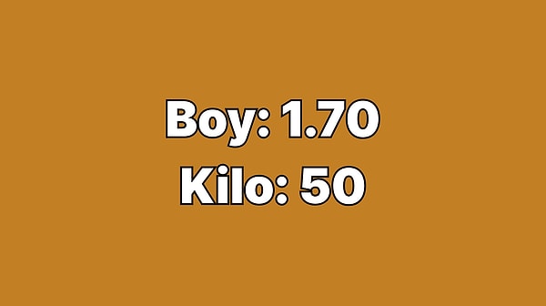 Boy 1.70 Kilo: 50