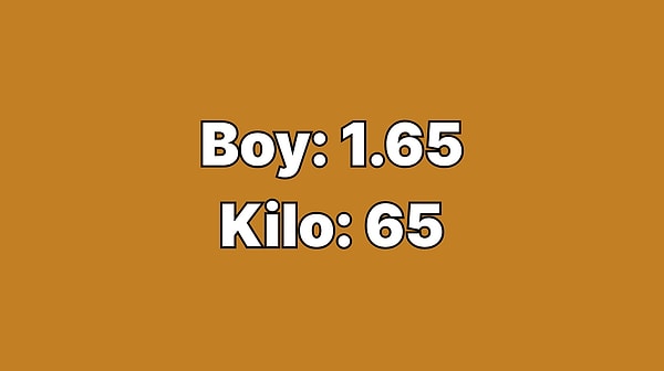 Boy 1.65 Kilo: 65