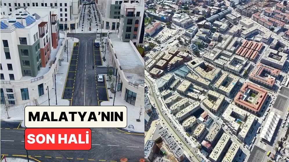 Bir Vatandaş Depremde Büyük Zarar Gören Malatya'nın Son Halini Paylaştı
