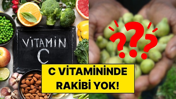 Mandalinayı Geride Bırakan C Vitamini Deposu!