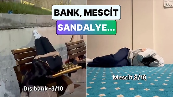Bir Acil İntörnü Mescitten Dış Banka Kadar Uyuduğu Yerleri Puanladı