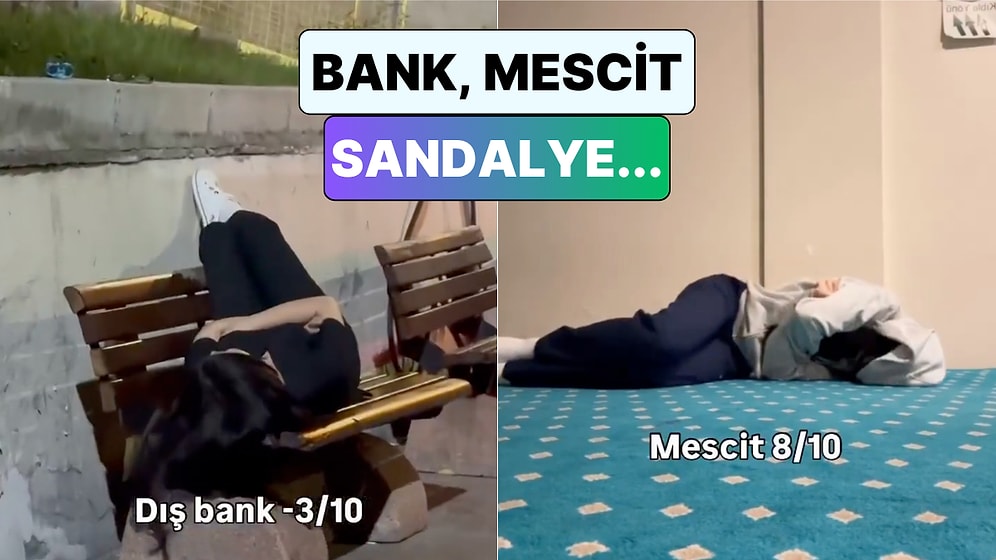 Bir Acil İntörnü Mescitten Dış Banka Kadar Uyuduğu Yerleri Puanladı