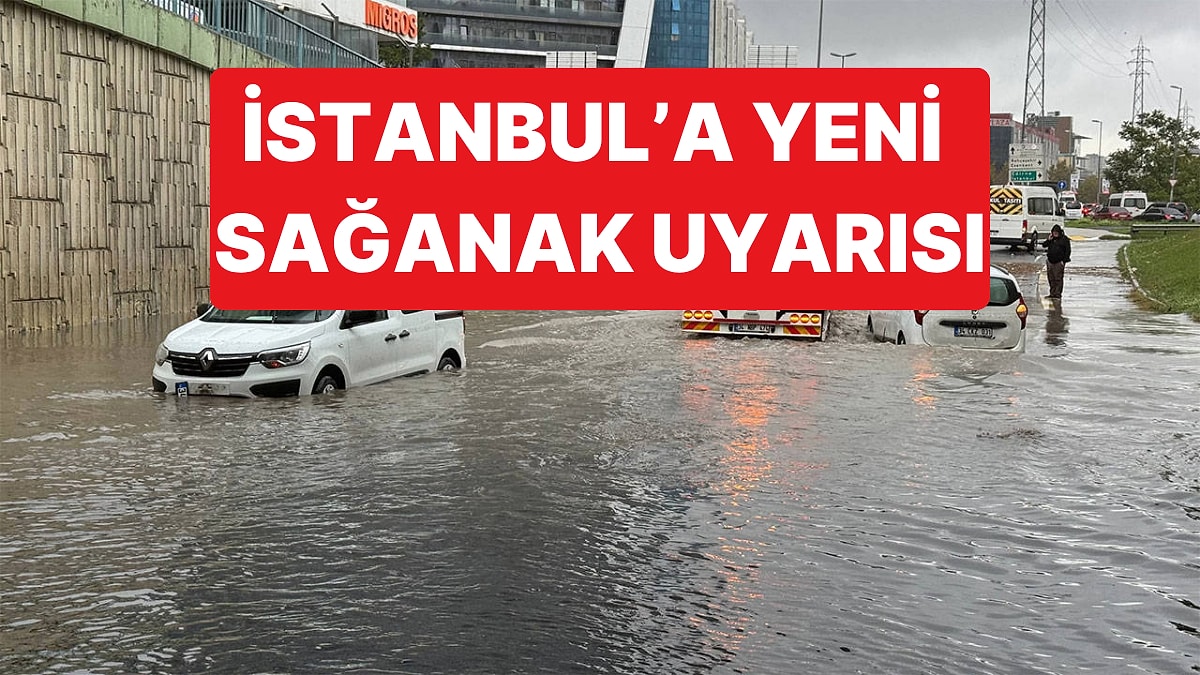 Meteoroloji Haftalık Tahmin Haritasını Paylaştı, İstanbul İçin Cuma Günü Sağanak Uyarısı Yapıldı