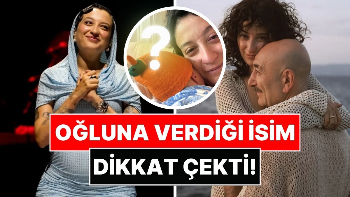 Melike Şahin names her first son Ali Robin