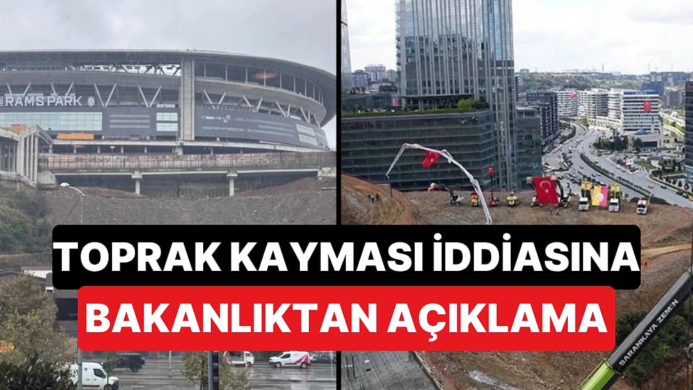 Bakanlık RAMS Park'taki Çatlak ve Toprak Kayması İddialarını İnceledi, Yapısal Olumsuzluk Bulunmadı