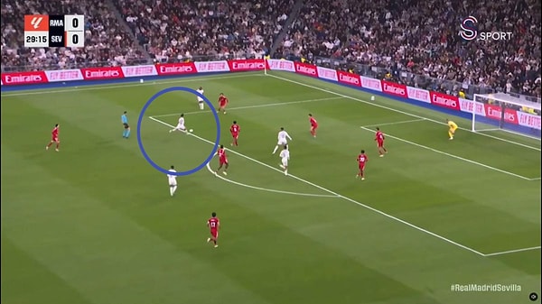 Arda Güler 30. dakikada Real Madrid'i öne geçirdi.