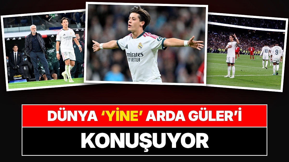 Sevilla'ya Ceza Sahası Dışından Harika Bir Gol Atan Arda Güler'e Dünyanın Dört Bir Yanından Övgü Yağdı