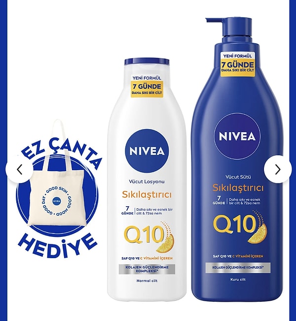 Nivea tüm ürünlerde 1.000 TL'ye 300 TL indirim ve çanta hediyesiyle yayında!