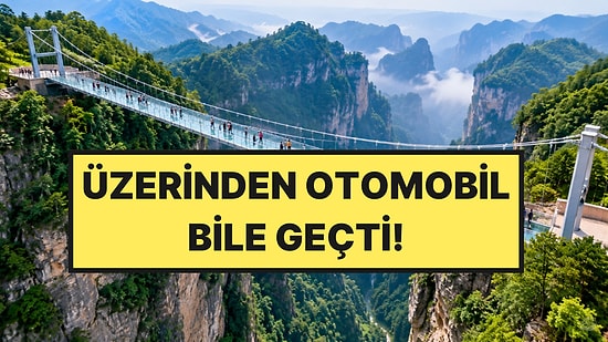 Cam Köprü Yapıp İki Uçurumu Birleştirdiler