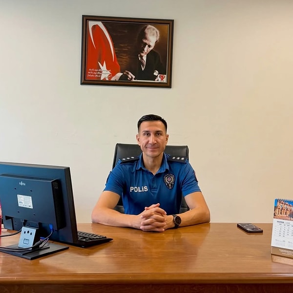 Hakem Fatih Tokail İzmir'de başkomiser olarak görev yapıyor.