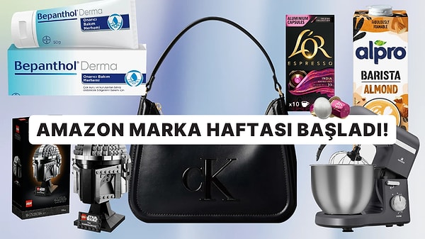 Amazon Marka Haftası Fırsatları: İhtiyaçlarınıza Özel Kaçırılmayacak İndirimler
