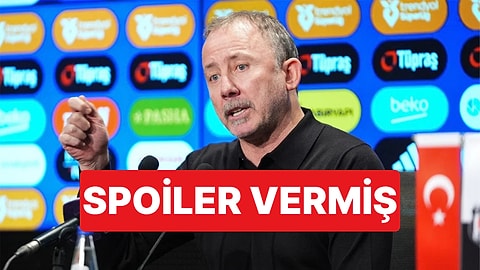 Sergen Yalçın'ın A Milli Takım İçin 'Spoiler' Vermiş: "E Hayırlı Olsun Size Program"