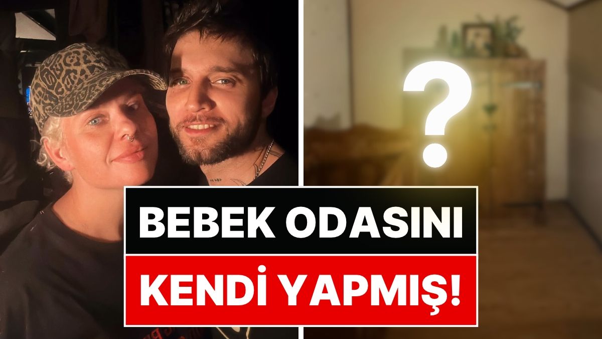 Ufuk Beydemir ve Kovacs Bebeklerinin Odasını Paylaştı: Her Şeyi Kendi Elleriyle Yapmış!