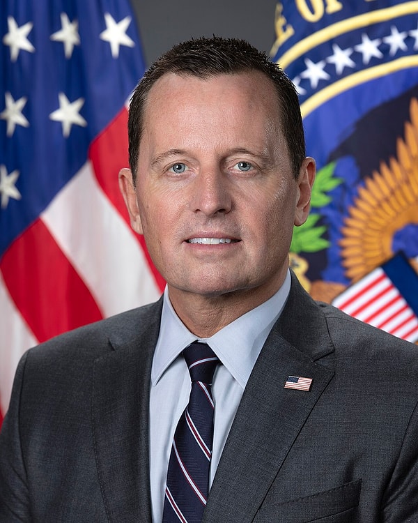 Grenell iddiaları reddediyor, Mildon'dan kanıt istiyor.