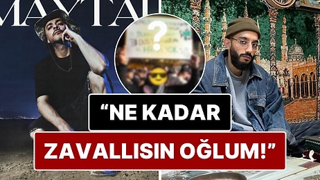 Ceza, Konserinde Şam Posteri Açan Dinleyiciye Sert Çıktı!