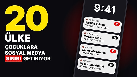 Avrupa'da Çocuklara Sosyal Medya Sınırı Yayılıyor: Almanya'dan Danimarka'ya 20 Ülkede Son Durum