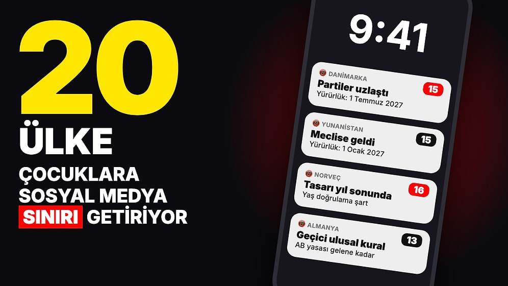 Avrupa'da Çocuklara Sosyal Medya Sınırı Yayılıyor: Almanya'dan Danimarka'ya 20 Ülkede Son Durum