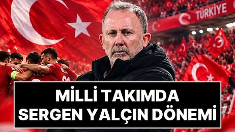 Sergen Yalçın, A Milli Takım Teknik Direktörü Olduğunu Resmen Açıkladı