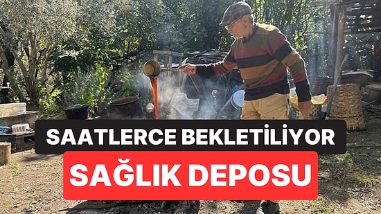 Meşe Külüyle Kaynatıyor, Saatlerce Bekliyor: Toroslar'da Asırlık Pekmez Geleneği Sürüyor
