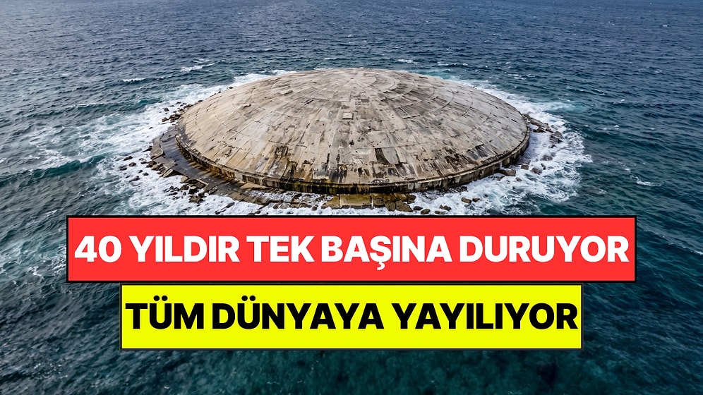 Okyanusun Ortasında 40 Yıldır Tek Başına Duruyor: Günde İki Kez Tehlike Saçıyor