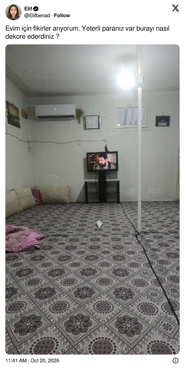 Her şey bu paylaşımla başladı 👇