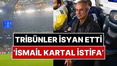 Fenerbahçe 90. Dakikada Yıkıldı, Tribünlerden 'İsmail Kartal İstifa' Sesleri Yükseldi