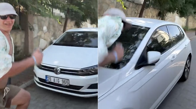 Young Man Horrifically Crashes Into Car While Trying to Impress Women in Hotel Shuttle