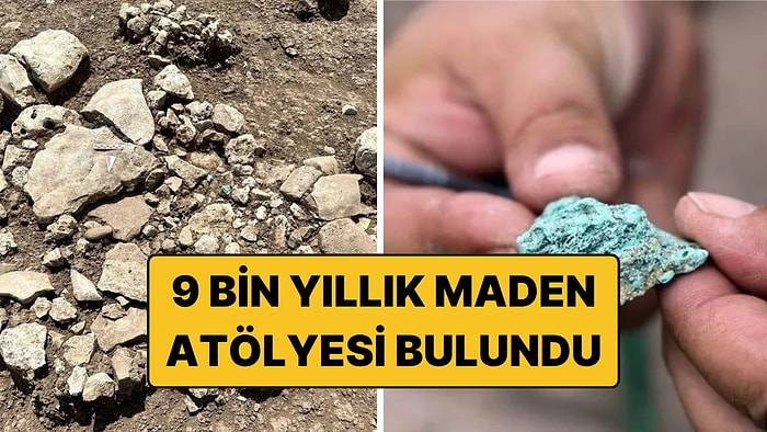 Diyarbakır'da 9 Bin Yıllık Madencilik Atölyesi Bulundu