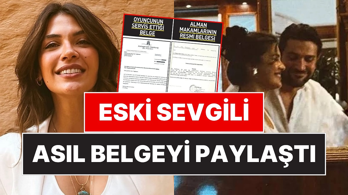 Belge Savaşı Kızıştı: Eski Sevgilisi, Biran Damla Yılmaz'ın 6 Ay Hapis Aldığını Gösteren Belgeyi Paylaştı!