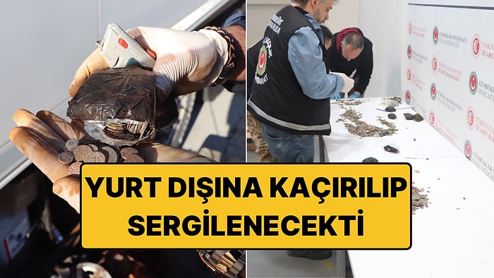 Sikkeler, Ok Uçları, Yüzükler: 7 Binden Fazla Tarihi Eser Yurt Dışına Kaçırılmadan Ele Geçirildi