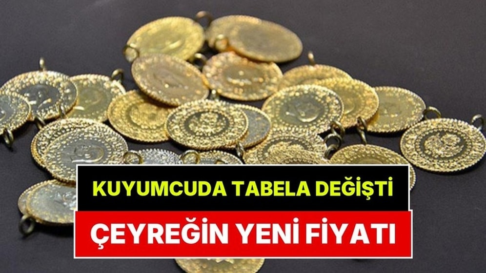 21 Ekim Çarşamba Altın Fiyatları: Çeyrek Altın Ne Kadar?