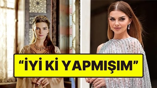 "Yanlış Yaptığımı Sonradan Fark Ettim": Pelin Karahan Reddettiği Mihrimah Sultan Rolünü Anlattı