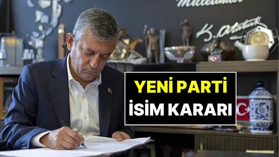 Yeni Parti İsim Değiştirecek mi? Mahkemeden Karar Geldi!