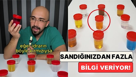 Doktor Yunus Ensari İdrar Renginin Sağlık Hakkında Neler Söylediğini Gösterdi