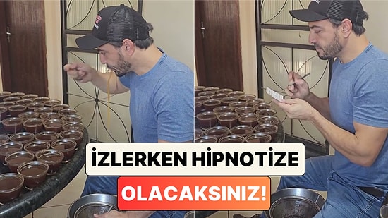 Bir Kahve Tadımcısının Onlarca Fincanı Tek Tek Tadarak Not Aldığı Anları İzlerken Hipnotize Olacaksınız!