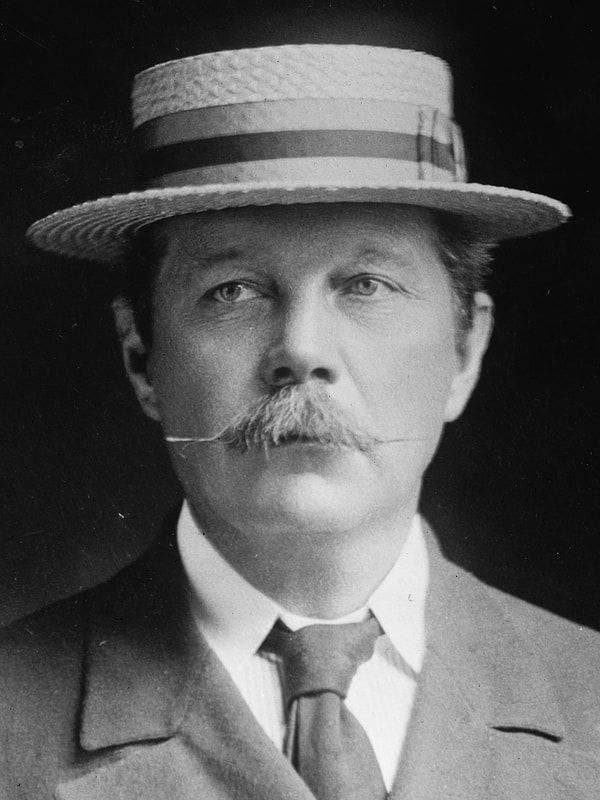 Ön sıradaki öğrenci: Arthur Conan Doyle