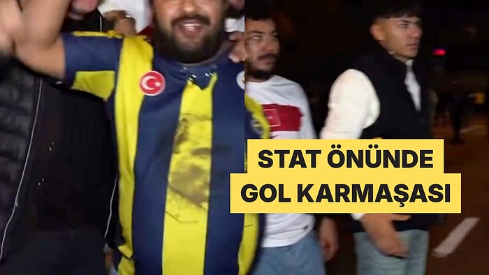 Fenerbahçeli Taraftarlar Slavia Prag'ın 90. Dakika Golünü Fenerbahçe Golü Sanıp Sevindi