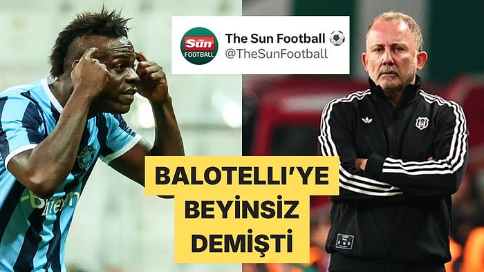 İngiliz Basını Sergen Yalçın'ın Milli Takıma Gelmesini Balotelli'yle Yaşadığı Tartışmayla Duyurdu