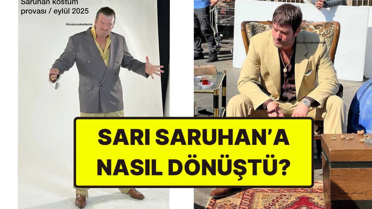"Sarı Saruhan" Kıvanç Tatlıtuğ'un Karun Hazinesi Kostüm Provasından Görüntüleri Ortaya Çıktı