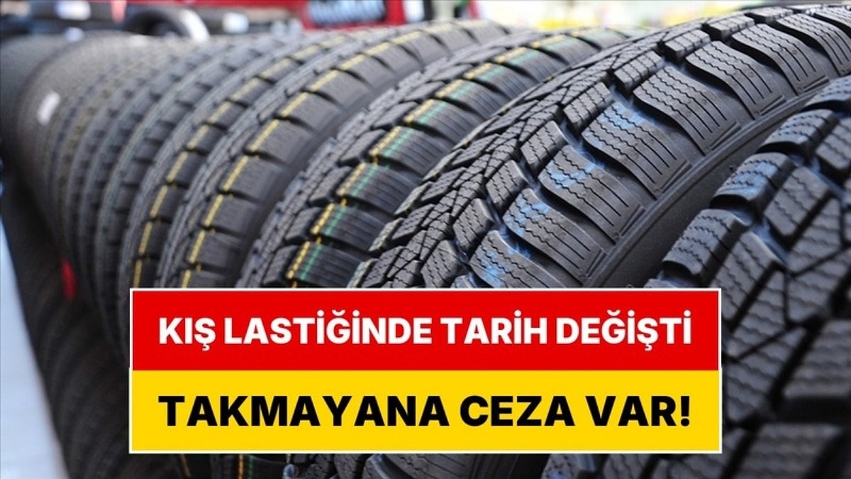 Kış Lastiği Uygulamasında Tarih Değişti!
