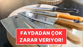 Bıçakları Bulaşık Makinesine Atmayın: Faydadan Çok Zarar Veriyor