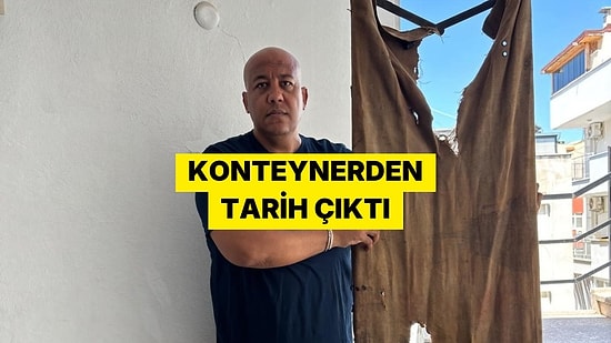 Antalya'da Çöp Konteynerinden 115 Yıllık Askeri Sedye Çıktı