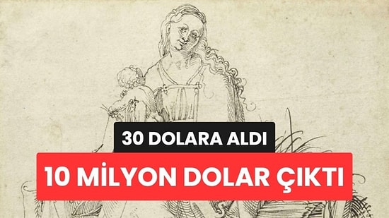 Ev Eşyası Satışından 30 Dolara Aldığı Çizimin Değeri 10 Milyon Dolar Çıktı