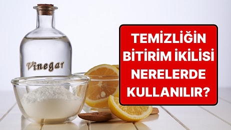 Bitirim İkili Sirke ve Karbonatı Temizlikte Kullanmanın 12 Yolu