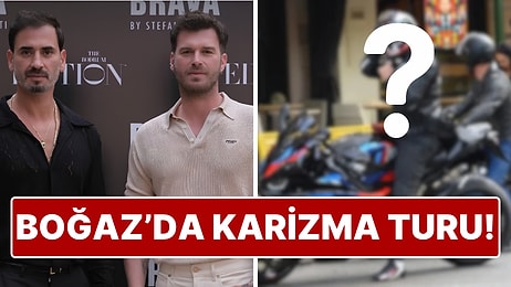 Kıvanç Tatlıtuğ ve Burak Yamantürk Motosikletleriyle Görüntülendi!